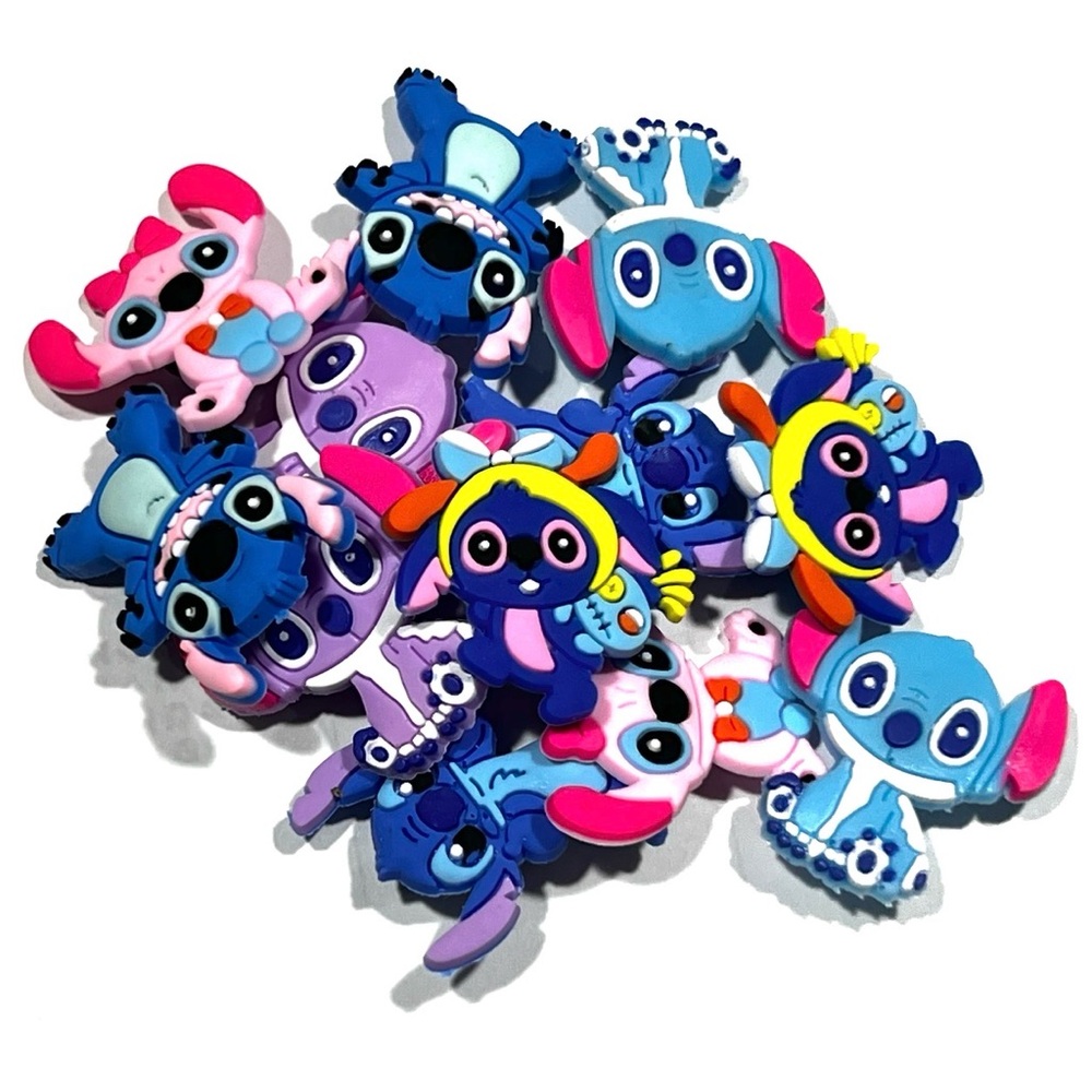 Colorful Cartoon Shoe Charm Set